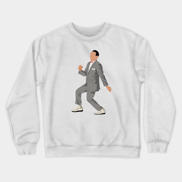 Pee Wee Herman Crewneck Sweatshirt by mirailecs